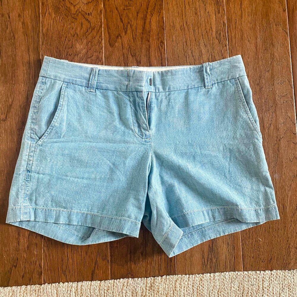 Jcrew Chambray Shorts